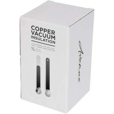 Logo trade promotional gift photo of: Copper vacuum insulated tumbler Lagom 380 ml