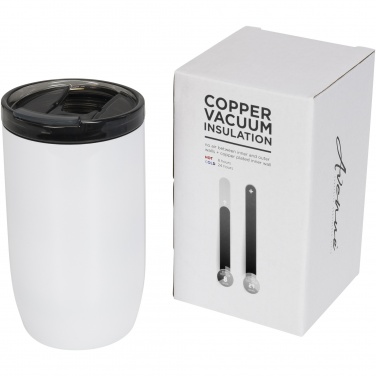 Logo trade corporate gifts picture of: Copper vacuum insulated tumbler Lagom 380 ml