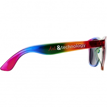 Logo trade promotional merchandise image of: Sun Ray rainbow sunglasses