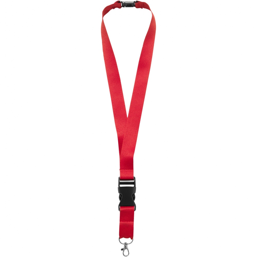 Logotrade promotional giveaway picture of: Yogi lanyard detachable buckle break-away closure