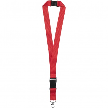 Logotrade promotional gift picture of: Yogi lanyard detachable buckle break-away closure
