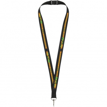 Logo trade business gifts image of: Lago lanyard with break-away closure