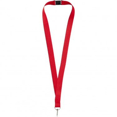Logo trade advertising products picture of: Lago lanyard with break-away closure