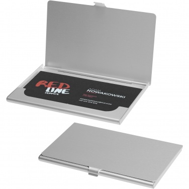 Logo trade promotional giveaways image of: Shanghai business card holder