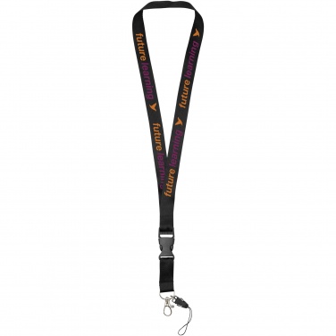 Logotrade business gift image of: Sagan phone holder lanyard with detachable buckle