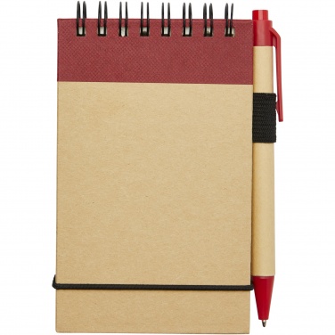 Logotrade promotional item picture of: Zuse A7 recycled jotter notepad with pen