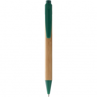 Logo trade business gifts image of: Borneo bamboo ballpoint pen