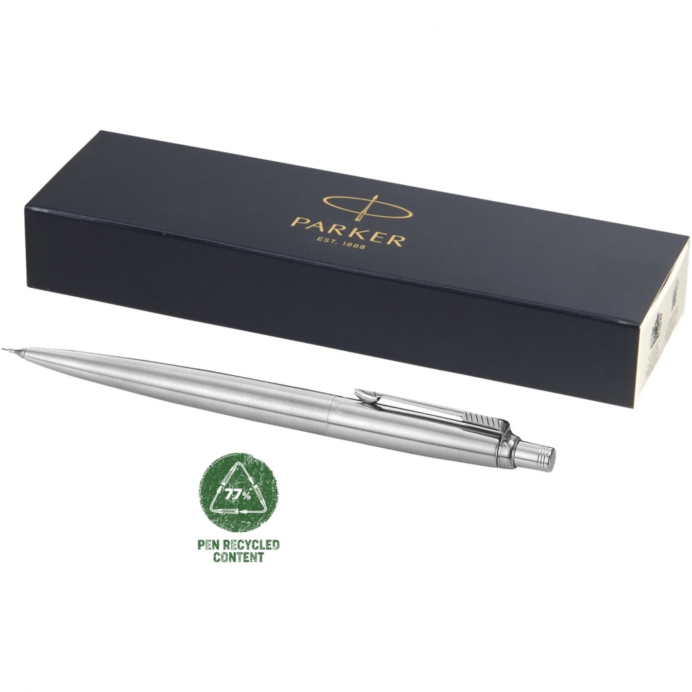 Logo trade promotional items image of: Parker Jotter mechanical pencil with built-in eraser