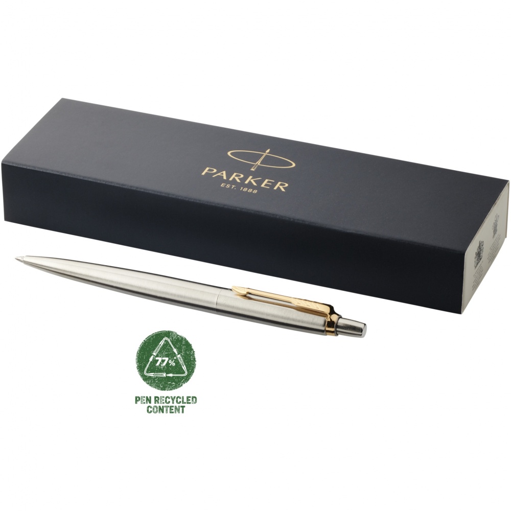 Logo trade corporate gifts picture of: Parker Jotter SS ballpoint pen