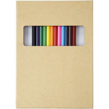 Logo trade promotional giveaway photo of: Pablo colouring set with drawing paper