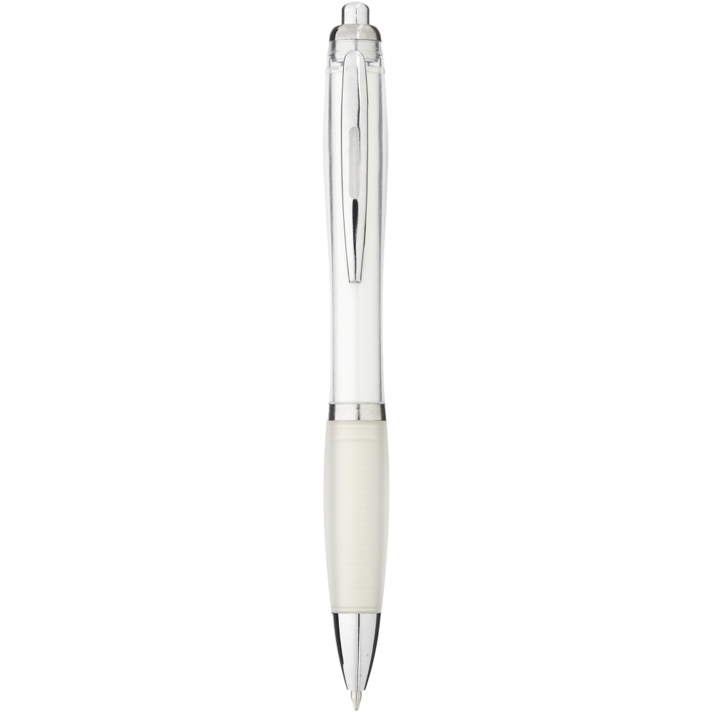 Logotrade promotional products photo of: Nash ballpoint pen coloured barrel and grip