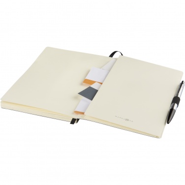Logo trade promotional merchandise image of: Revello A5 soft cover notebook