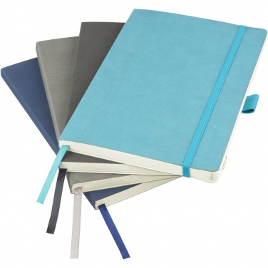 Logo trade corporate gifts picture of: Revello A5 soft cover notebook