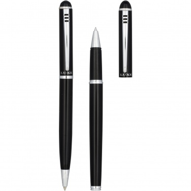Logo trade corporate gifts image of: Andante duo pen gift set