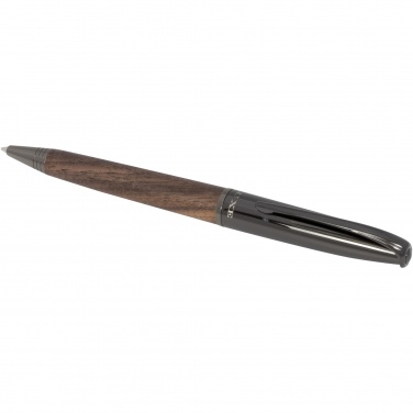 Logo trade corporate gifts image of: Loure wood barrel ballpoint pen