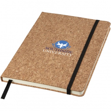 Logo trade corporate gifts image of: Napa A5 cork notebook