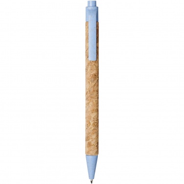 Logotrade advertising product image of: Midar cork and wheat straw ballpoint pen