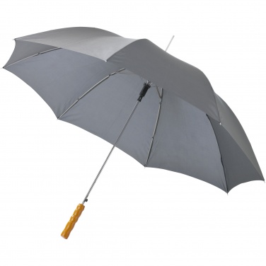 Logotrade advertising product image of: Lisa 23" auto open umbrella with wooden handle