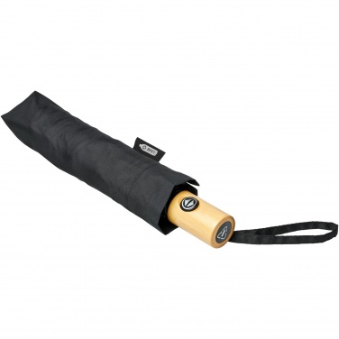 Logotrade promotional giveaway image of: Bo 21" foldable auto open/close recycled PET umbrella