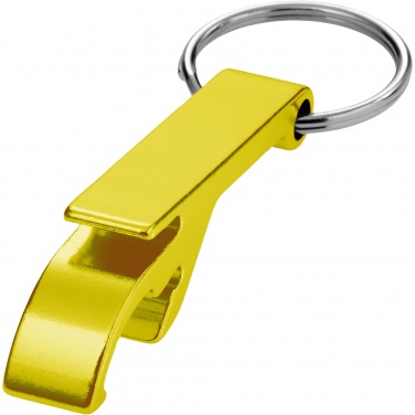 Logo trade promotional giveaways picture of: Tao bottle and can opener keychain