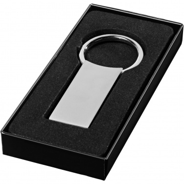 Logotrade promotional gift image of: Omar rectangular keychain