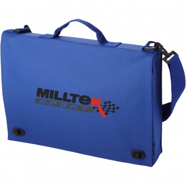 Logotrade promotional giveaway image of: Santa Fe 2-buckle closure conference bag 6L