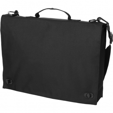 Logo trade corporate gifts picture of: Santa Fe 2-buckle closure conference bag 6L