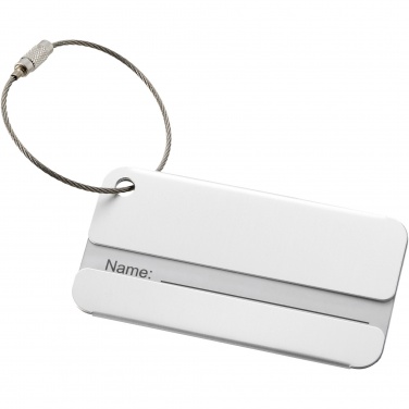 Logo trade promotional gifts image of: Discovery luggage tag