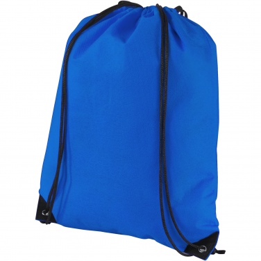 Logo trade promotional merchandise picture of: Evergreen non-woven drawstring bag 5L