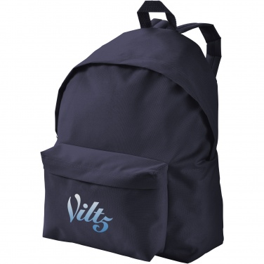 Logo trade promotional merchandise photo of: Urban covered zipper backpack 14L