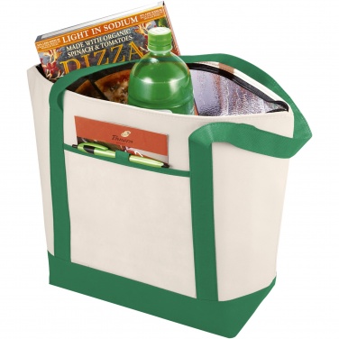 Logo trade advertising product photo of: Lighthouse non-woven cooler tote 21L
