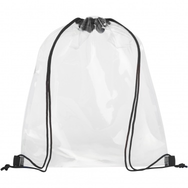 Logotrade promotional merchandise photo of: Lancaster transparent drawstring bag 5L