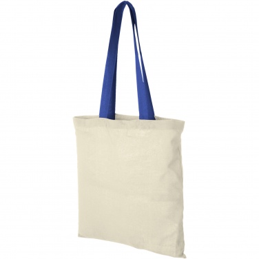 Logo trade promotional giveaways picture of: Nevada 100 g/m² cotton tote bag coloured handles 7L