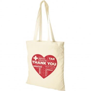Logotrade promotional giveaway image of: Madras 140 g/m² cotton tote bag 7L