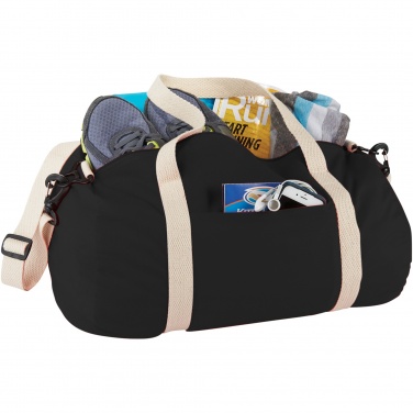 Logotrade promotional merchandise image of: Cochichuate cotton barrel duffel bag 25L