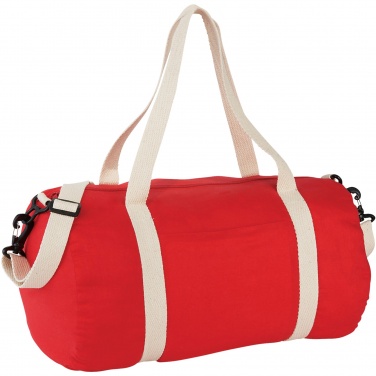 Logotrade corporate gifts photo of: Cochichuate cotton barrel duffel bag 25L