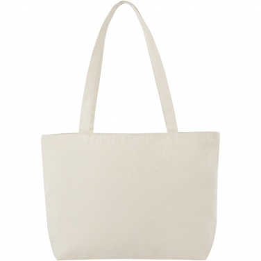 Logotrade corporate gifts photo of: Ningbo 320 g/m² zippered cotton tote bag 15L