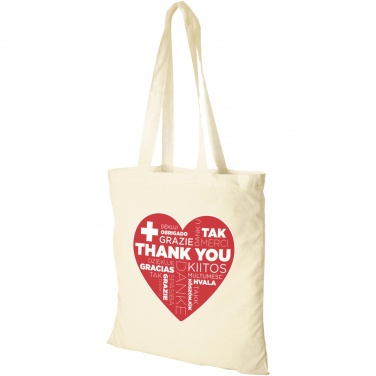 Logotrade promotional giveaway image of: Peru 180 g/m² cotton tote bag 7L