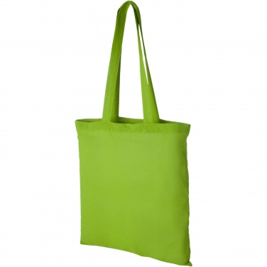 Logo trade promotional giveaway photo of: Peru 180 g/m² cotton tote bag 7L