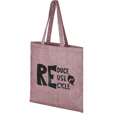 Logo trade promotional merchandise photo of: Pheebs 150 g/m² recycled tote bag 7L