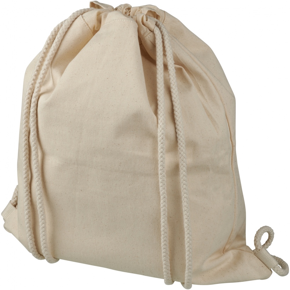 Logo trade advertising products image of: Pheebs 210 g/m² recycled drawstring bag 6L