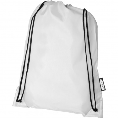 Logo trade promotional merchandise picture of: Oriole RPET drawstring bag 5L