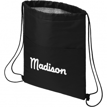 Logo trade business gift photo of: Oriole 12-can drawstring cooler bag 5L