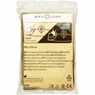 Logotrade promotional product picture of: Frederik 2-function emergency blanket
