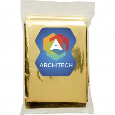 Logo trade corporate gifts picture of: Frederik 2-function emergency blanket