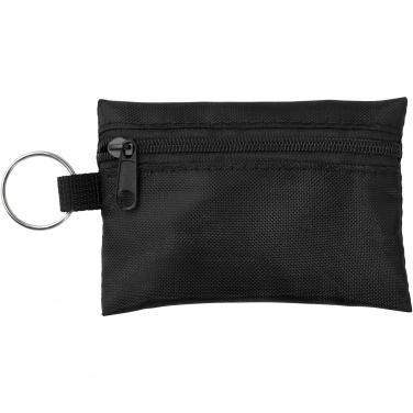 Logo trade promotional gifts picture of: Valdemar 16-piece first aid keyring pouch