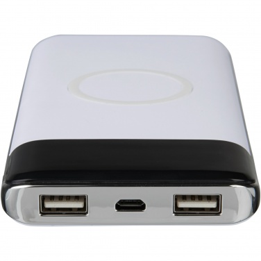 Logo trade promotional giveaways image of: Constant 10.000 mAh wireless power bank with LED