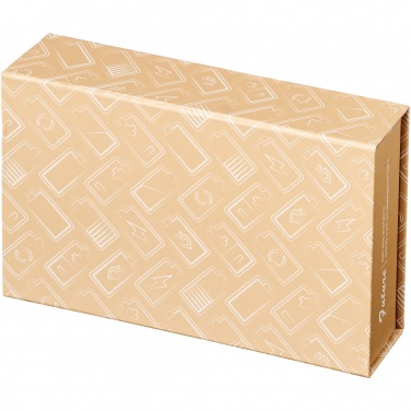 Logotrade corporate gifts photo of: Future 6000 mAh bamboo/fabric wireless power bank
