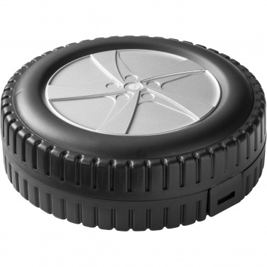 Logo trade promotional gifts image of: Rage 25-piece tyre-shaped tool set