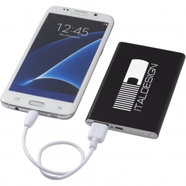 Logo trade promotional gifts picture of: Pep 4000 mAh power bank